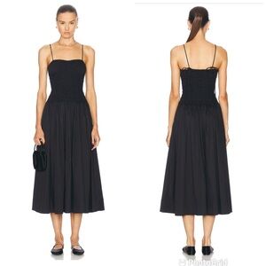 LPA Stacci Midi Dress In black NEW